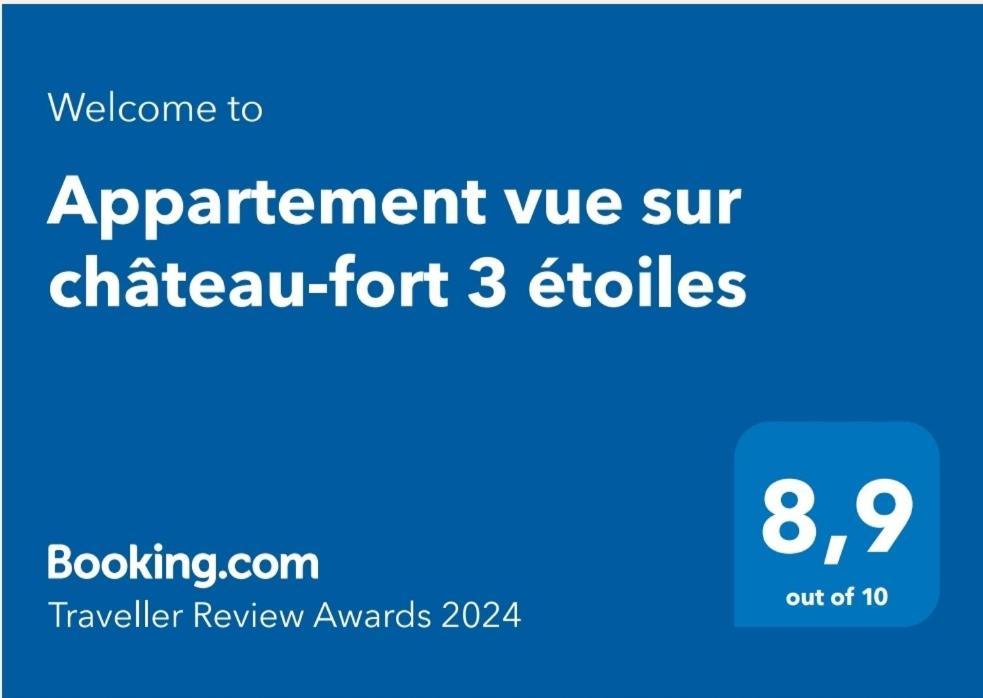 Appartement Vue Sur Chateau-Fort 3 Etoiles Sedan Exterior photo